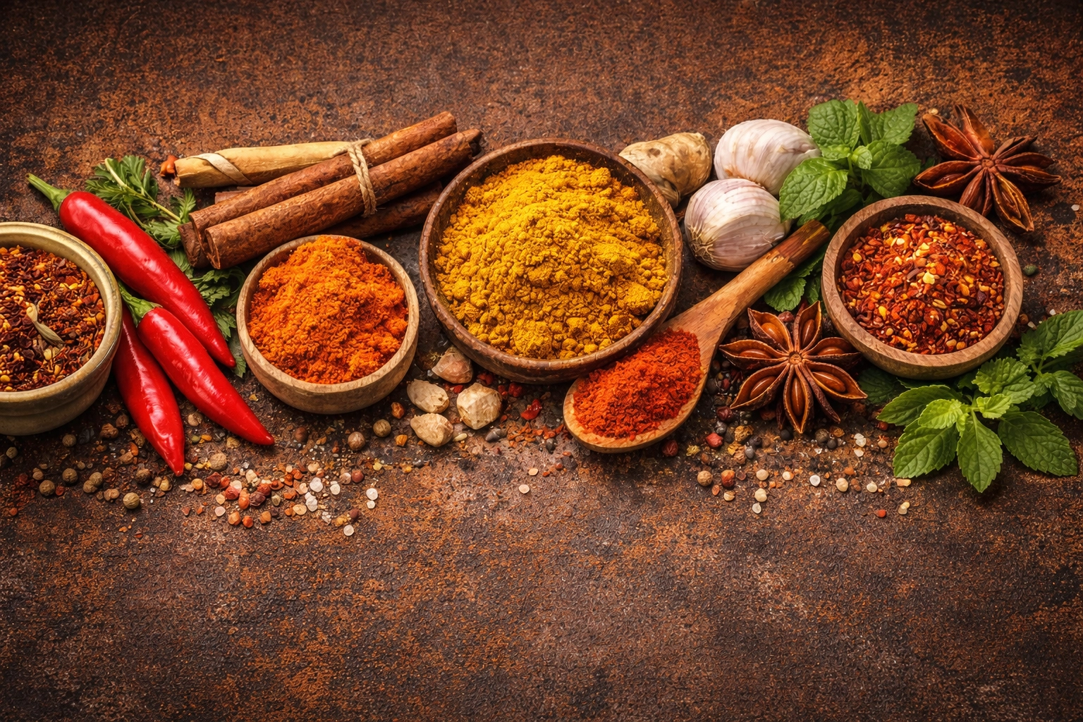 The Scientific Architecture of Spices and Aromatic Herbs in Culinary Flavor Engineering
