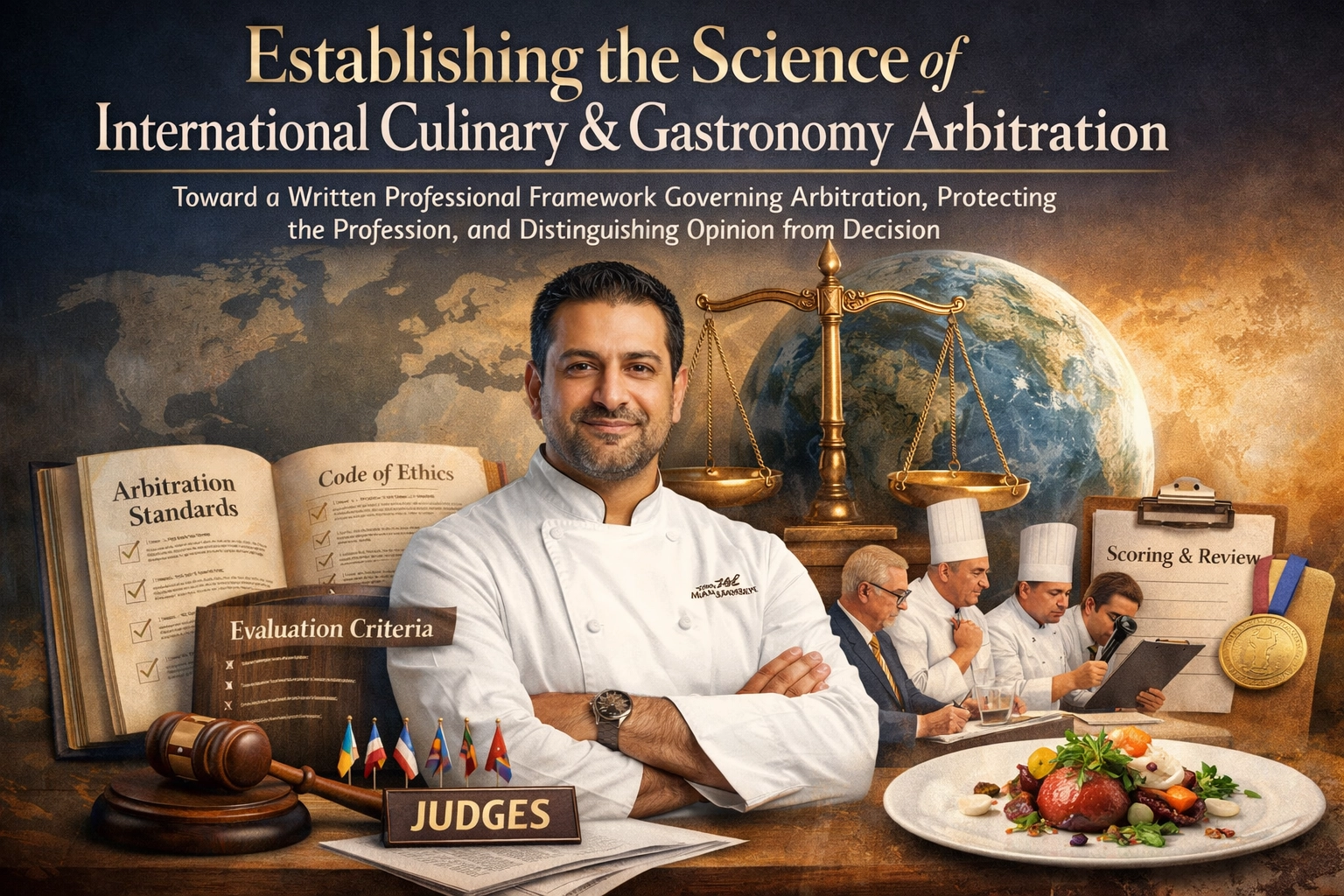 Establishing the Science of International Culinary & Gastronomy Arbitration The Scientific Framework, the Foundational Role, and the Professional Reference